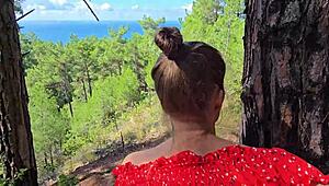 did you see me pick up that married beauty and fuck her raw on the wild beach?