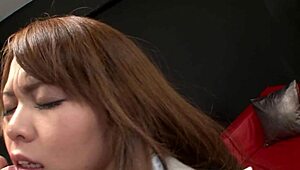 yo, satomi suzuki's one kinky secretary into office orgy creampies