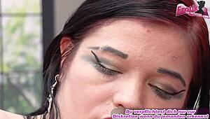 Shy German Amateur Films in Swinger Club