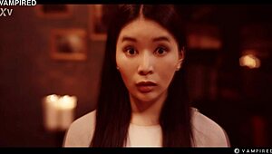 nerdy vampire leana lovings turns rikako katayama into wet pussy slave
