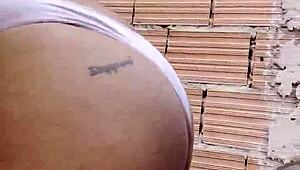 Colombian Housewife Fucked Risky in Public Walks Street Dripping Cum