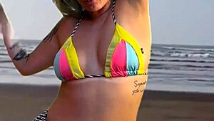 Beach shack boy left hard asked to grab feel bulge