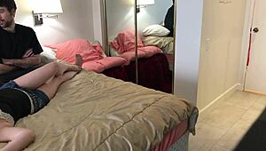 Fucking my busty blonde babysitter until massive cum explosion!