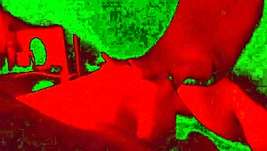 hot bbw milf's slow deepthroat blowjob up close in pov blindfold