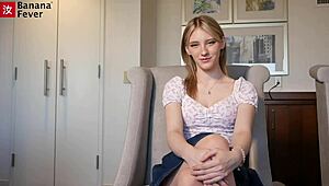 Melody Marks Gives Student Breakthrough Creampie In Hotel Interview