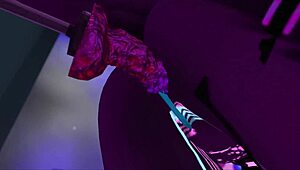 wanna see littlevrslut slobber on monster cock then bounce on dildo machine?