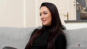Zuzu Sweet's outdoor casting interview unfolds intriguingly