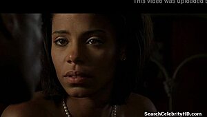 Sanaa Lathan's Sexy Tits Bounce In Wild Blowjob From In Love 2001!