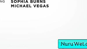 oh man my teen pussy feels so gooood with fat dick inside during nuru massage!! michael vegas pounds sophia burns