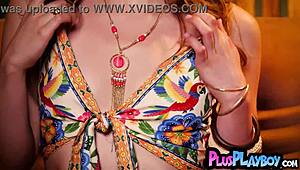 Beautiful 18+ Teen Model Strips Naked! Exposes Cute Small Tits and Juicy Ass Posing for Playboy!