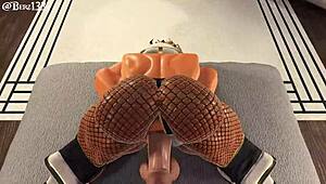 hey check this teen pov creampie with big tits and ass rabbit toy action