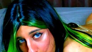 this seductive joi dirty talks simulated blowjob with hot cum countdown