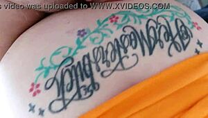 kiwi milf's tattooed ass takes master's insertions and anal destruction