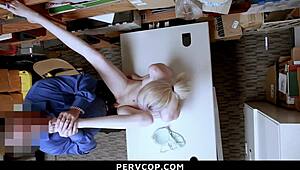 suspect BENDS OVER for cop's DEMANDS no criminal record pervcop