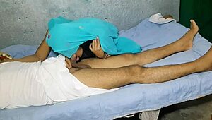 Sasur rams tight bahu pussy hard with dirty hindi talk in real desi quickie fuck