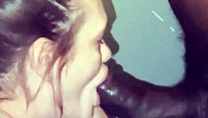 damn i'm givin this thick black monster cock the best chubby deepthroat head ever!!