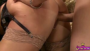 devon lee's married big tits bounce as studs fuck her aching milf pussy relentlessly