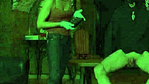 hey check out this blonde mistress making her slave SCREAM from electro play
