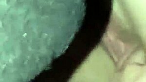 Detailed fingering teases wet pussy close-up