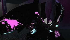 wanna see littlevrslut slobber on monster cock then bounce on dildo machine?