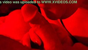 hot bbw milf's slow deepthroat blowjob up close in pov blindfold