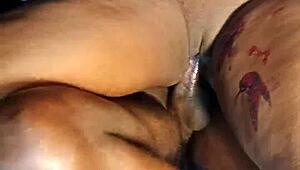Step mom ebony pussy takes my cock deep in port harcourt