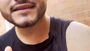 Colombian Housewife Fucked Risky in Public Walks Street Dripping Cum