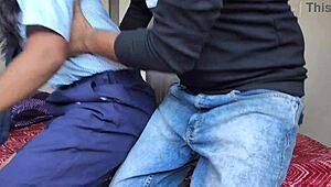 College Girl Gets Unexpected Cousin Fuck on Study Trip