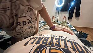 Hot Latina Stepsister Delivers Incredible Home-Alone Blowjob