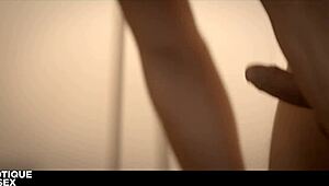 hot girlfriend candice luca rides boyfriend cowgirl in wet trimmed pussy outdoor lingerie sex