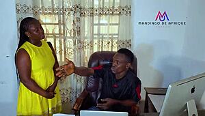 Big Ass Teen Student Fucked Hard in Teacher's Office by Monster Cock