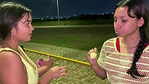 wanna see this hot latina squirt from dildo face blast?