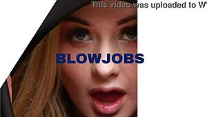 Two British 18+ Teens Deeply Suck Lucky Guy's Throbbing Cock
