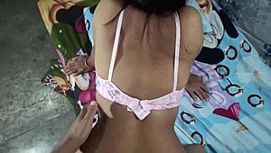 desi step sis big tits big ass get pulled hair doggy slammed hard 😈🔥 long hair yank