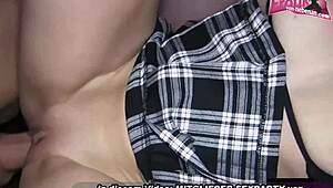 Two German Swingers Gangbanged and Creampied Multiple Times at Wild Nightclub Orgy