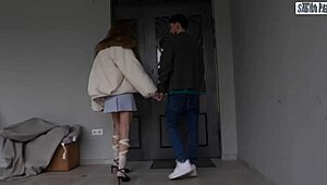 guys wreck my slut wife with hard dp in cuckold fun
