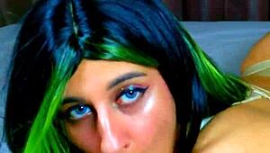 this seductive joi dirty talks simulated blowjob with hot cum countdown