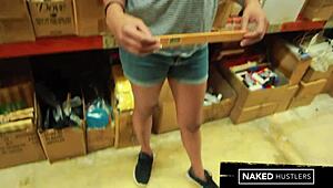 curly haired latina coed deepthroats big black cock outdoors in florida public spot