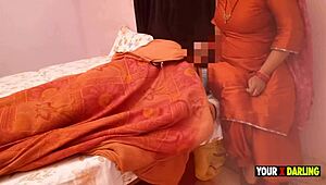 stepmom slips viagra to stepson by accident bends over for wild doggystyle pounding