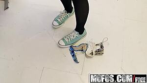 Mia Martinez Sucks And Fucks To Escape Shop Bust