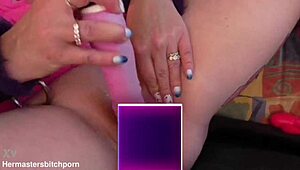 Ever seen a trashy tattooed Kiwi milf squirt wildly from her egg vibrator over the camera?