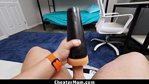 Stepdad Catches Stepmom Cheating But Fucks Her Instead Of Telling