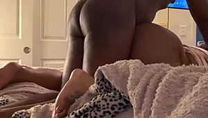 Husband Pounds Pregnant Wife's Tight Pussy Until She Squirts Orgasm