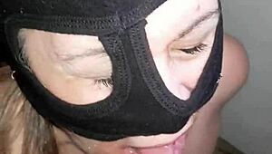 french slave maid humiliated in garage then fucked outdoors in bondage