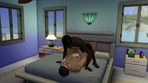 Arab milf hosts young lover for intense secret sex