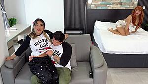 Did he creampie your girlfriend and sister-in-law while watching Stranger Things?