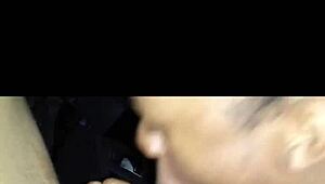 pregnant ebony deepthroats sloppy monster bbc in car