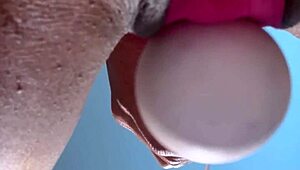 Sweaty Gym Workout Leads to Juicy Pussy Cum Close-Up