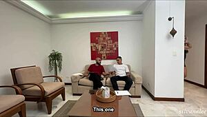 soldierhugecock employee falls for muscular latina milf boss silvana lee's seduction.