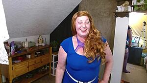 Redhaired businesswoman HIRES ESCORT for MULTIPLE CUM IN MOUTH with dawnskye1962 roleplay!
